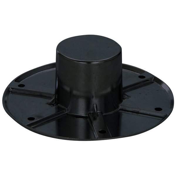 Russell Products Russell Products MA-1112B Black Pedestal Base - Flush MA-1112 BLACK